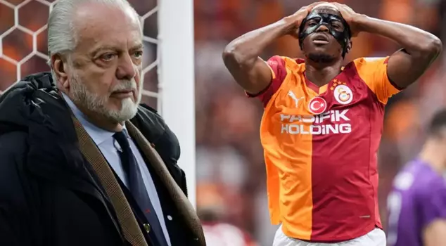 Aurelio de Laurentiis is in court due to the Osimhen transfer.