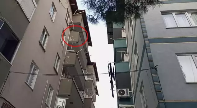 A young woman who fell while hanging laundry has lost her life.