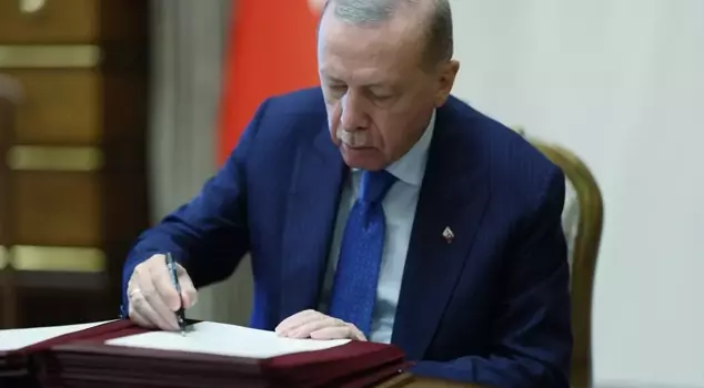 President Erdoğan signed, and the assets of 20 individuals and institutions have been frozen.