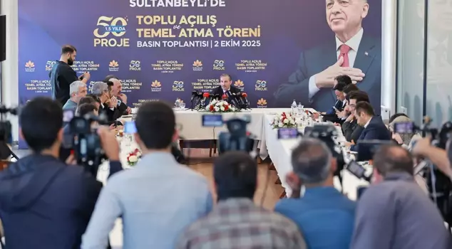 President Erdoğan will inaugurate the collective opening of 50 projects in Sultanbeyli.