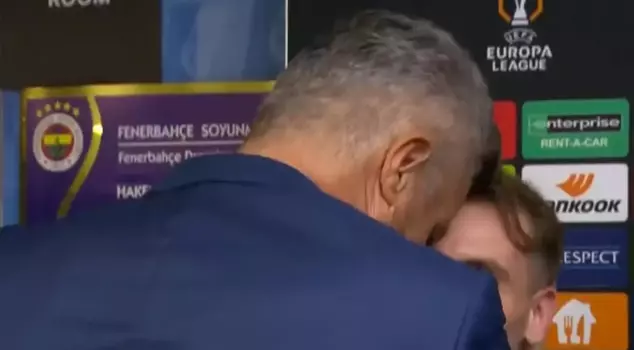 The dialogue that made a mark in the post-match interview at Fenerbahçe.