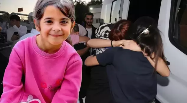 The members of the Güran family who were released from prison visited Narin's grave.
