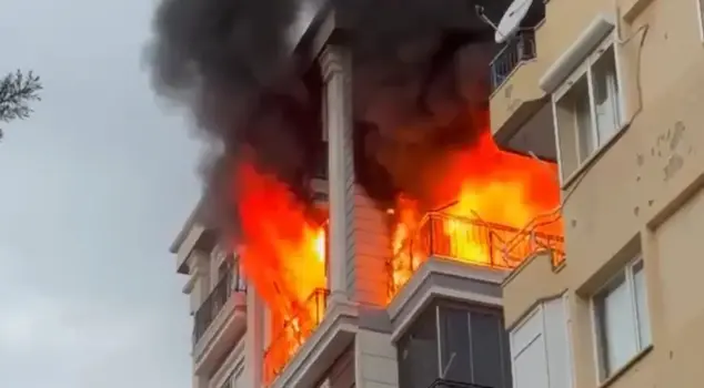 The defendant, accused of the deaths of his grandmother and aunt in the fire, said: 