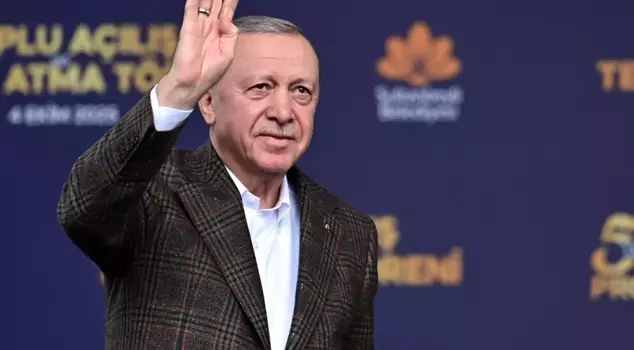 President Erdoğan announced the good news by saying 