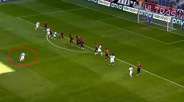 Incredible goal from Gheorghe Hagi's son.
