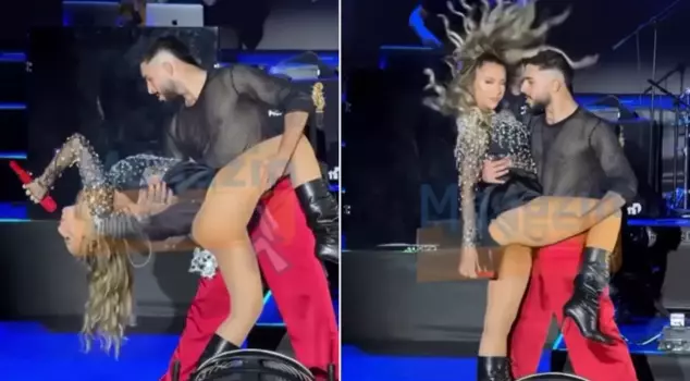 The event pushed the boundaries on stage.