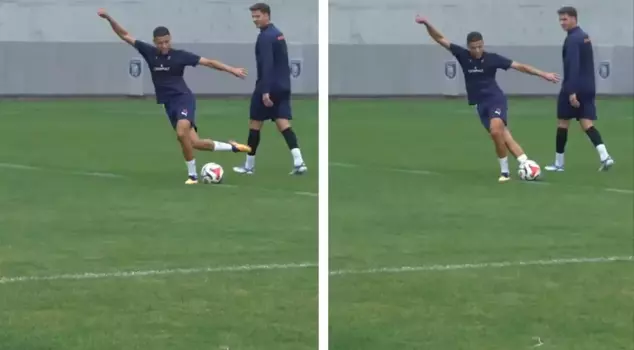 The new star of the Super League, Amine Harit, amazed everyone with his performance in training.