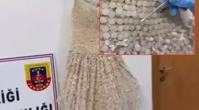 The event that left everyone speechless! They used wedding dresses for drug trafficking.