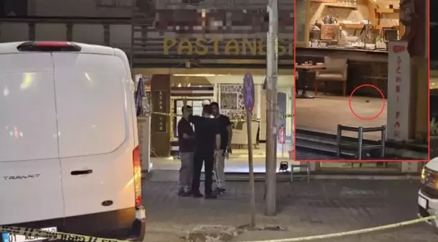 He threw a hand grenade at the bakery and was caught red-handed.