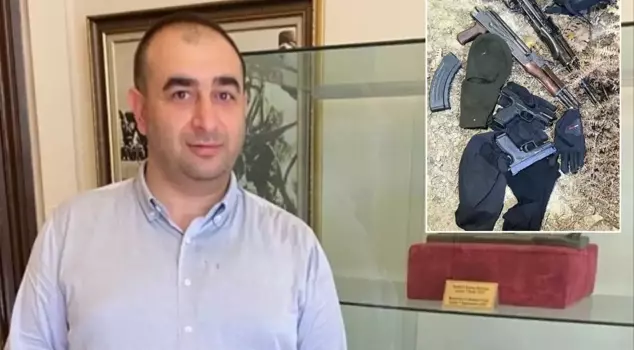 The weapon and equipment used in the assassination of Serdar Öktem have been captured on video.