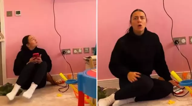 The man who connected his wife's phone to the television experienced the shock of his life.