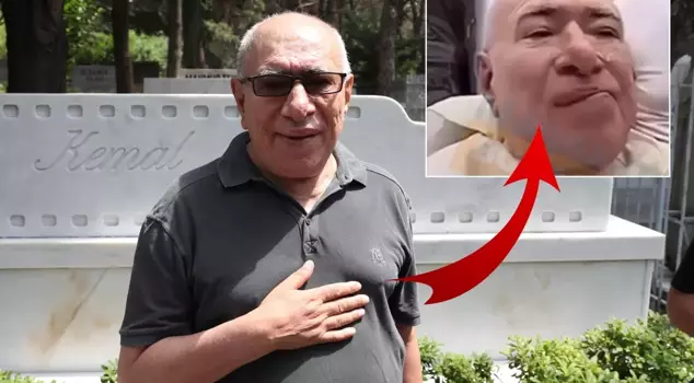 Ilyas Salman, who suffered from facial paralysis, was seen months later.