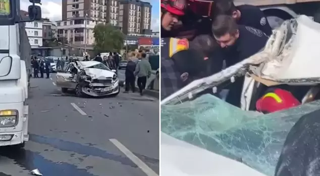 A tragic accident that shattered a family! The mother lost her life, while the father and child are injured.