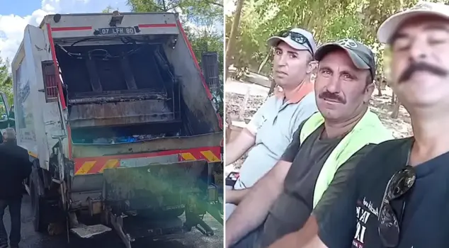 He murdered his colleague, whom he had filmed a day earlier, in the garbage truck.