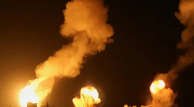 Israel has violated the ceasefire again! More than 10 missiles were fired, and there were violent explosions.