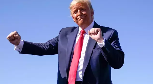 Trump's heart age turned out to be 14 years younger.