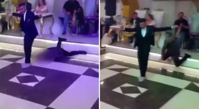 The artist who suffered a heart attack during the wedding has passed away.