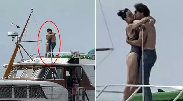 Katy Perry and Justin Trudeau were spotted lip-to-lip on a luxury yacht.