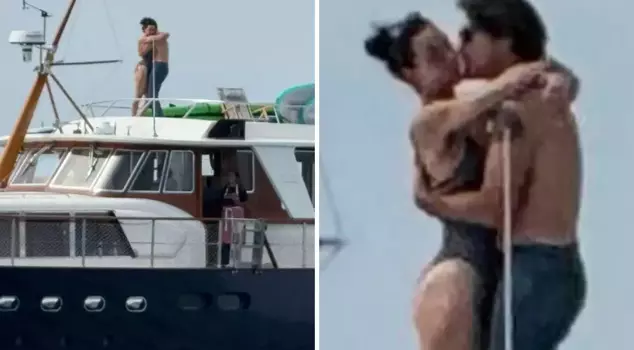 Katy Perry and Canadian Prime Minister Justin Trudeau were spotted kissing.