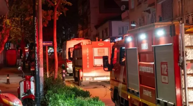 He got angry at his wife, who was complaining about him, and set the house on fire.