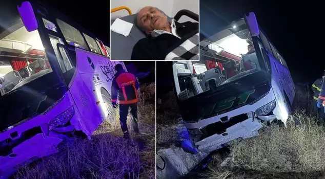 The driver was poisoned by the food he ate, and the bus had an accident.