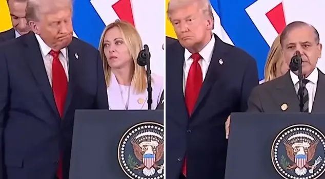 Moments when Trump was delighted by compliments! Shahbaz Sharif nominated him for the Nobel Prize.