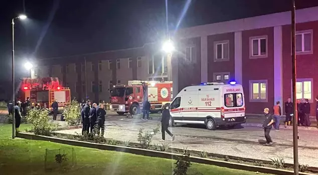 Fire at the factory in Çerkezköy: 2 people hospitalized.