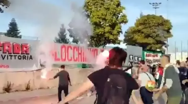 The match is this evening! The streets are in chaos ahead of the Italy-Israel encounter.