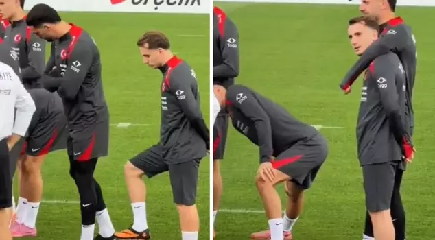 The image that made a mark on the national team camp.