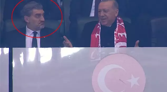 The moment that marked the Turkey-Georgia match.