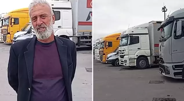 95 Turkish trucks are being held hostage in Istanbul.