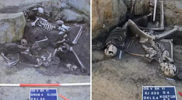 Archaeologists found 1,800-year-old bodies in an ancient well.