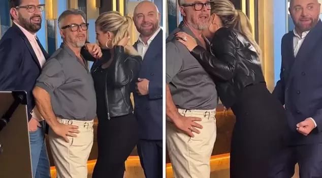 We were embarrassed while watching! Scandalous behavior from a famous person in front of the cameras.