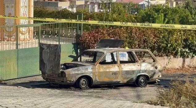 The attacker who killed the 13-year-old child set his car on fire and committed suicide.