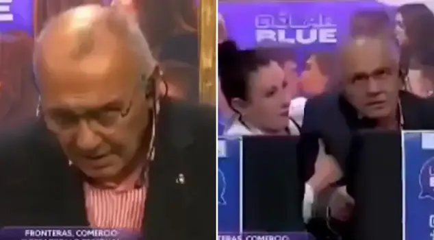 A parliamentary candidate in Argentina collapsed during a live broadcast and passed away.