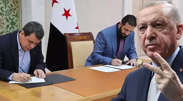 After President Erdoğan's warning, the SDF reached an agreement with the Damascus administration.