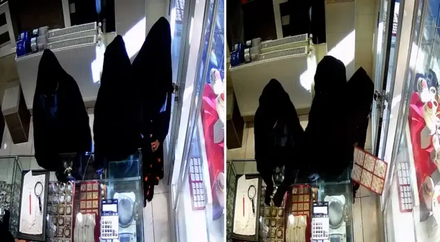Place: Konya! They used the sheet as a tool for their disgraceful actions.