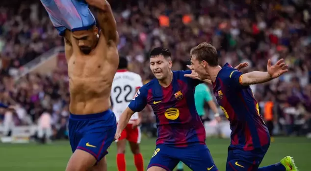 What a match! Barcelona reached a happy ending in the 90+3rd minute.
