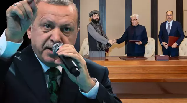 Erdoğan gave the order, a peace bridge was established between Pakistan and Afghanistan.