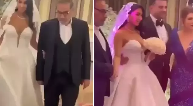 Images purportedly belonging to the wedding of Khamenei's advisor's daughter have sparked controversy.