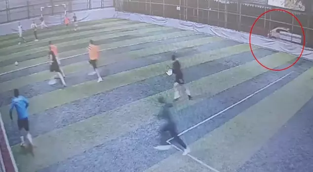 Panic of the Edremit attacker on the turf field! A new image has emerged.