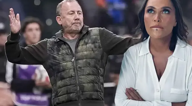 Full support from Hülya Avşar to Sergen Yalçın.