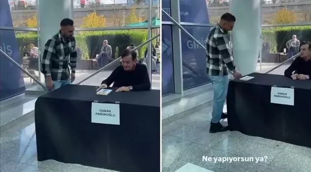 The moment Osman Pamukoğlu was taken aback: 