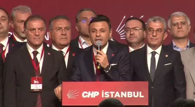 Özgür Çelik was re-elected as the CHP Istanbul Provincial Chairman by a majority vote.