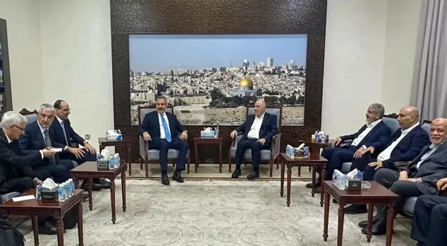 Minister Fidan and MIT President Kalın met with Hamas officials in Doha.