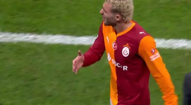 Big shock for Barış Alper! He was taken aback as he left the game.