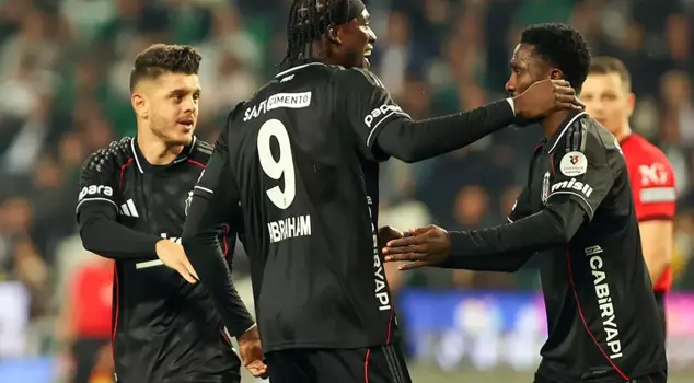 Beşiktaş achieved victory with 2 goals in the challenging away match against Konyaspor.