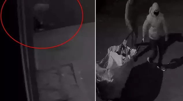 The thief who stole cash from the workplace was caught due to feces residue in his underwear.