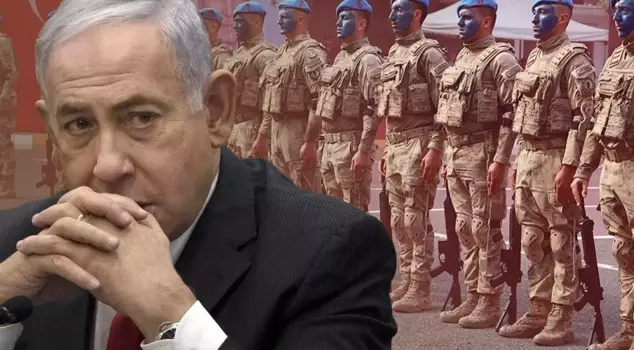 The question of what he would say was a matter of curiosity: Netanyahu's response to the question about the Turkish military.