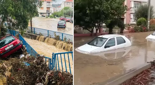 The situation in Foça, hit by Selin, is getting worse: May God help us.